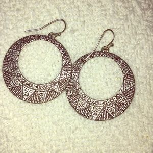 Silver Hoop Earrings